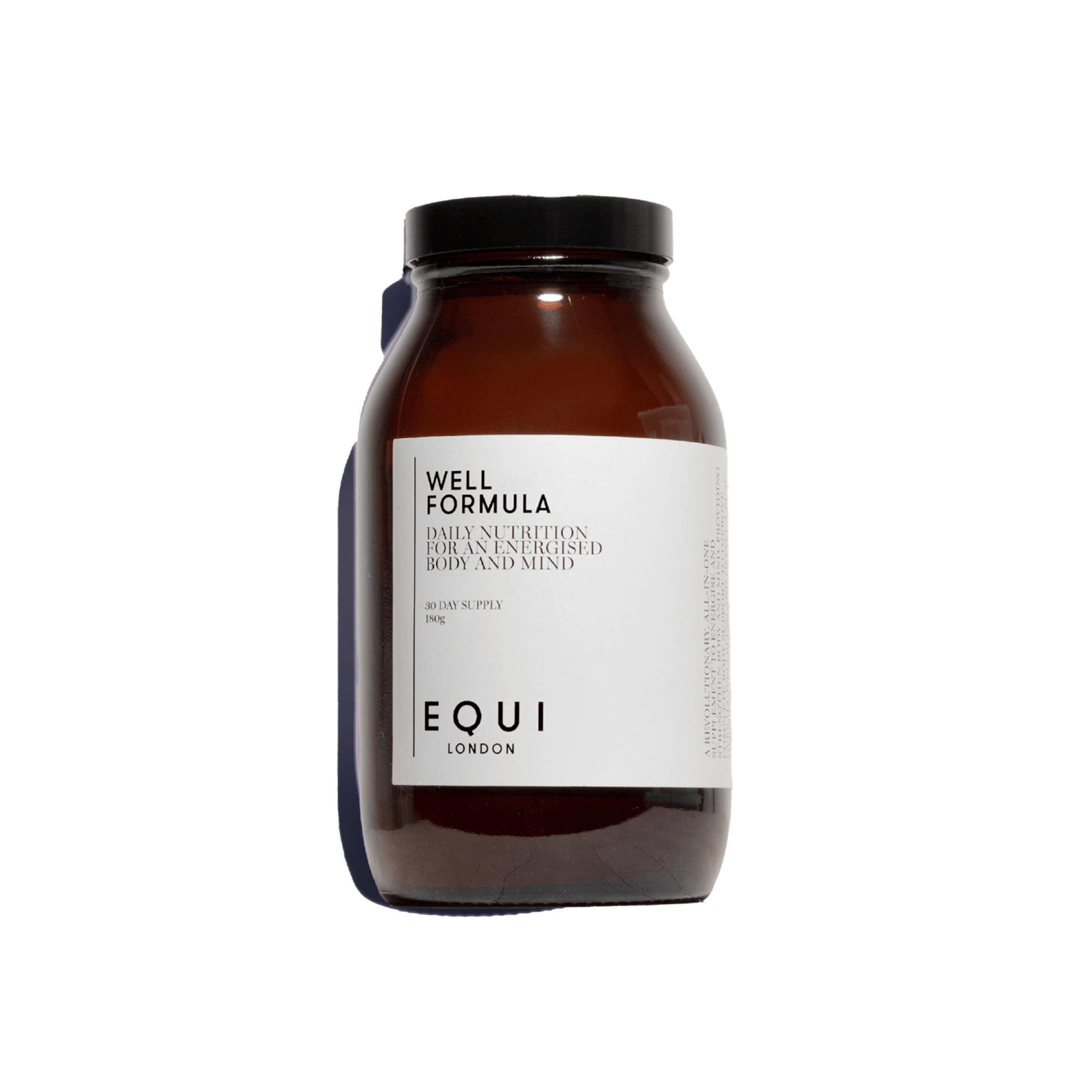 Jar of EQUI London Well Formula